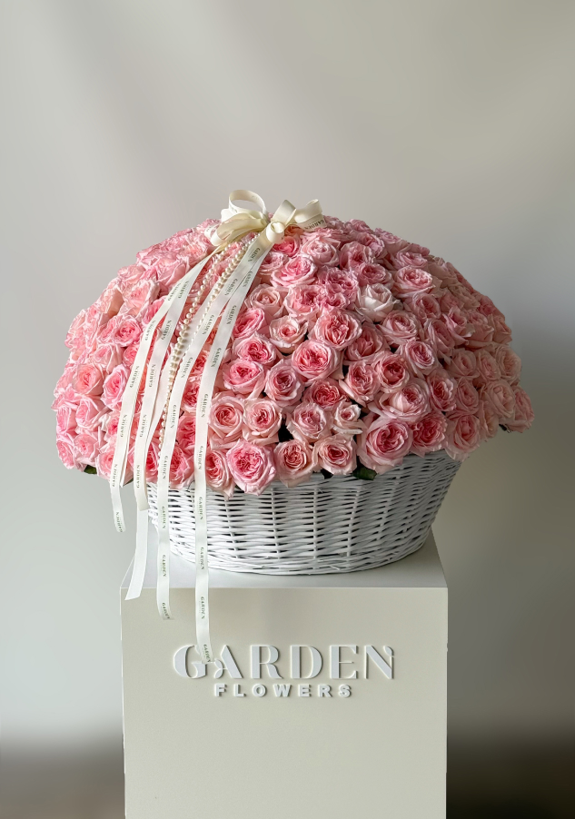Rose Pink O'Hara Basket
